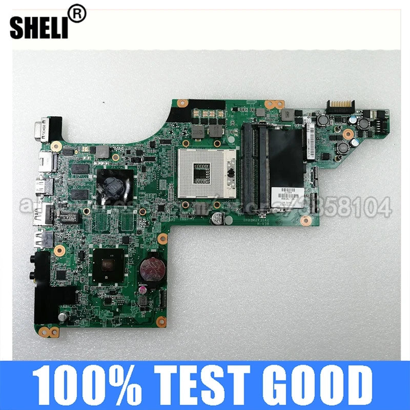 Шели материнская плата для ноутбука hp pavilion DV7T DV7 4000 609787 001 hm55 ATI HD5470/512 ddr3 DA0LX6MB6H1