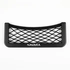 1 шт. автомобильное сиденье боковое заднее хранилище сетчатый мешок держатель телефона карманный органайзер для Nissan Navara d40 d22 d23 np300 аксессуары