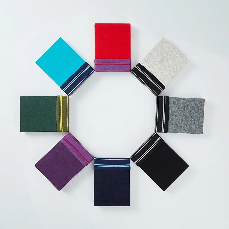 Трусы боксеры мужские из дышащего хлопка 8 шт./лот|Мужские трусы боксеры| |