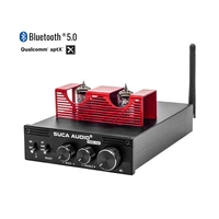 suca bluetooth 5 0 tube t6c hifi amplificador audio aptx ll160wx2 dan vacuum tube amplifier household power audio amplifier