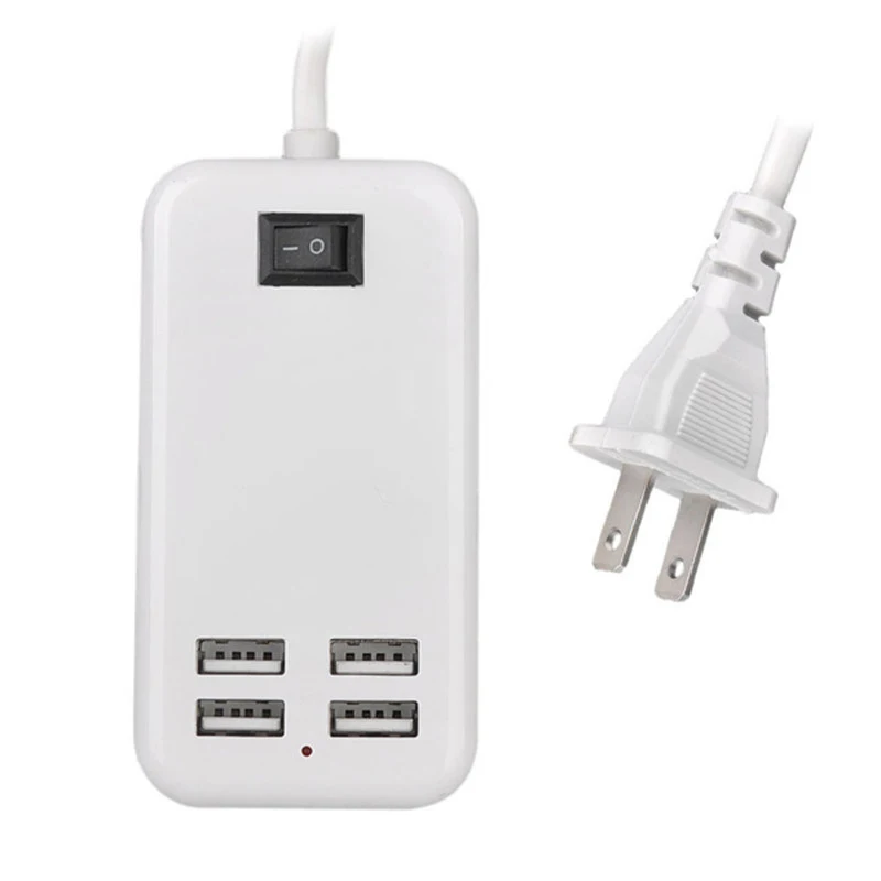 Зарядное устройство с 4 USB портами 15 Вт 3 А|Зарядные устройства для телефонов| |
