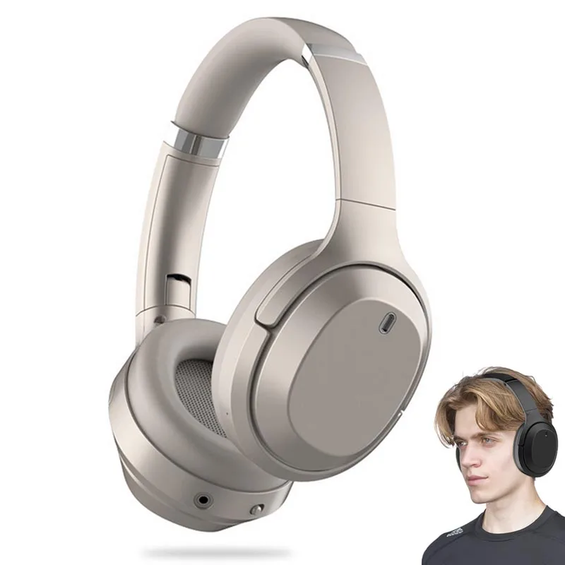 M98ANC Новая беспроводная гарнитура, Bluetooth гарнитура, Складные стерео наушники, игровые наушники с микрофоном для ПК, мобильного телефона, Mp3