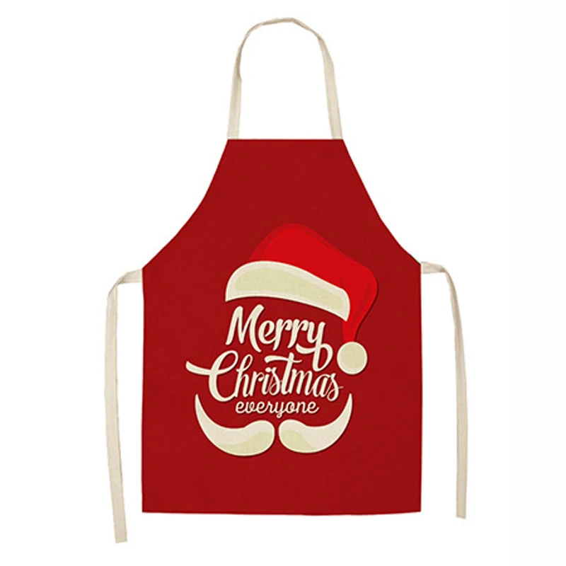 Рождественские фартуки Санта-Клаус для женщин и мужчин |