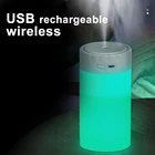 Увлажнитель воздуха ультразвуковой со светодиодной подсветкой, 400 мл