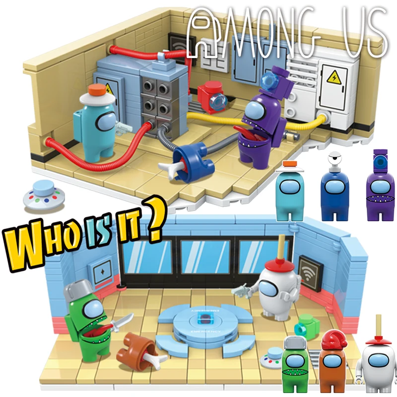 

20pcsFigures sets Among Us Game Series Space Alien Peluche Avatar Building Blocks Classic Model Bricks Kids Kits Gift