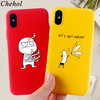 funny cute cartoon phone case for iphone 12 11 pro 8 7 6s plus x xs max xr case soft silicone tpu fitted back covers accessories