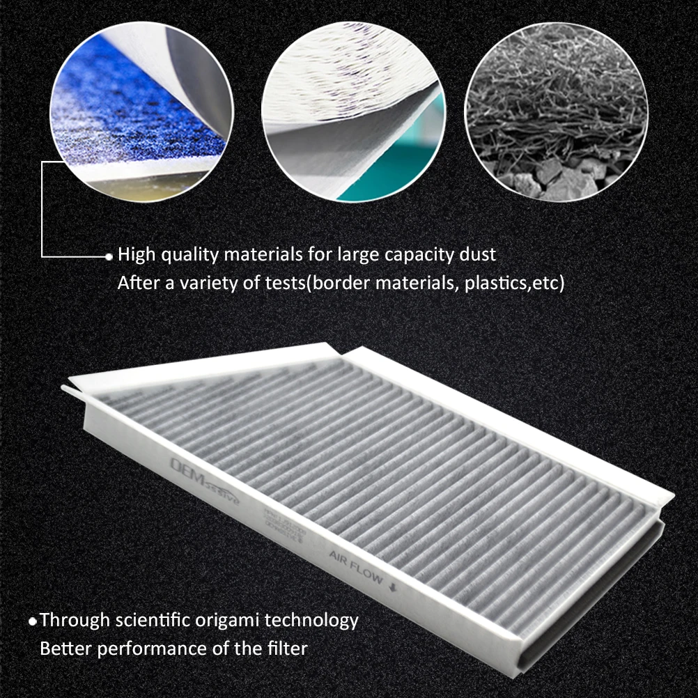 Воздушный фильтр для салона автомобиля с активированным углем 2038300918 Mercedes-Benz C-Class