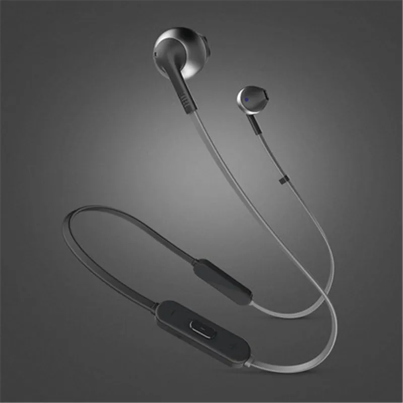 

Беспроводная Bluetooth-гарнитура JBL T205 BT, спортивные наушники-вкладыши с тяжелыми басами, Универсальные наушники для Apple Android