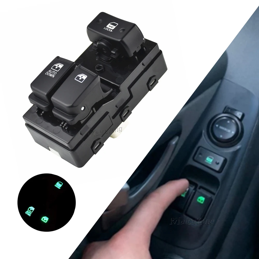 

LHD Power Master Window Switch Control Button 93571-4H110 Car Styling For Hyundai H1 H-1 Starex i800 Grand iMax 2007-2016