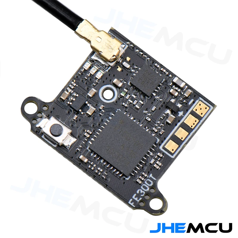 JHEMCU-transmisor de v&iacute;deo ajustable para Drones FPV, transmisor de v&iacute;deo VTX de 16,5x16,5mm, FE300T, 5,8G, 40CH, PitMode, 25mW, 50mW, 100mW, 200mW, 300mW-3
