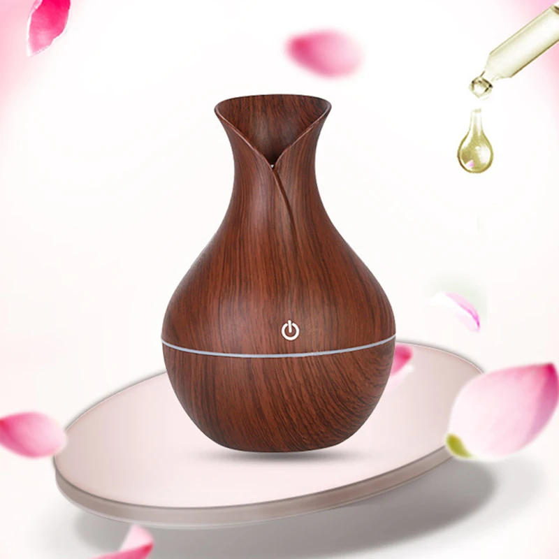 Эфирный увлажнитель воздуха Арома масло диффузор древесины ультразвуковой