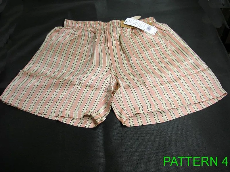 

Special Offer 100% Pure Natural Silk Men's Boardshort Lounge Boxer Shorts Size L XL