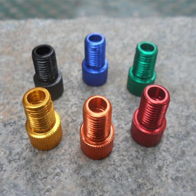 50 шт. велосипедное пневматическое сопло алюминиевый сплав велосипедный адаптер