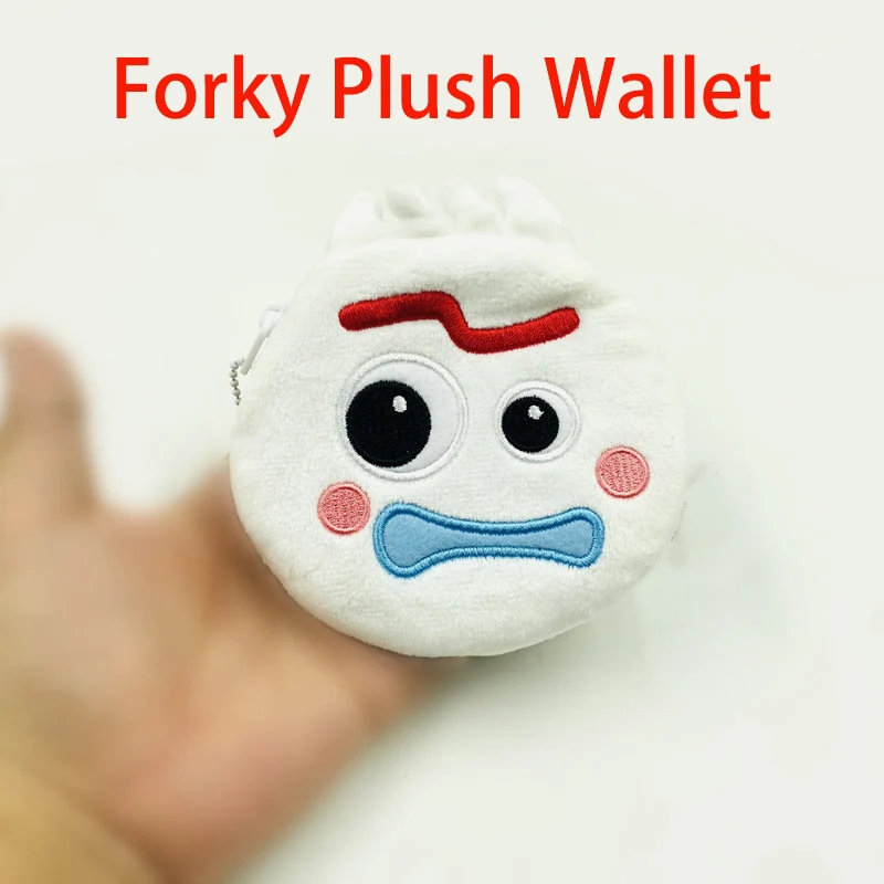 Movie Toy Story 4 Forky Soft Stuffed Doll Cartoon Mini Cute Plush Toys Key Chain Bag Accessories Car Keychain Christmas Gift