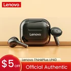 Беспроводные Bluetooth-наушники Lenovo ThinkPlus LP40, TWS, Спортивная игровая гарнитура