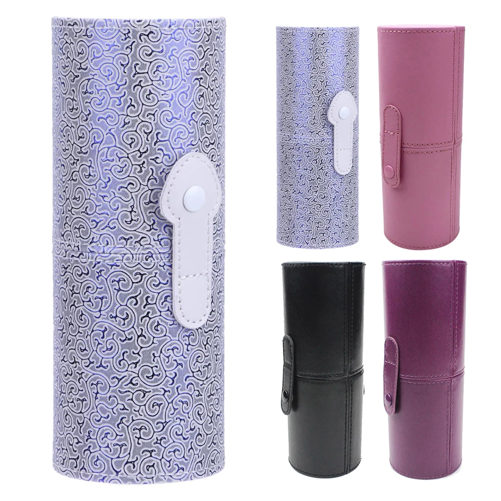 Из искусственной кожи дорожные кисти для макияжа подставка ручек хранения