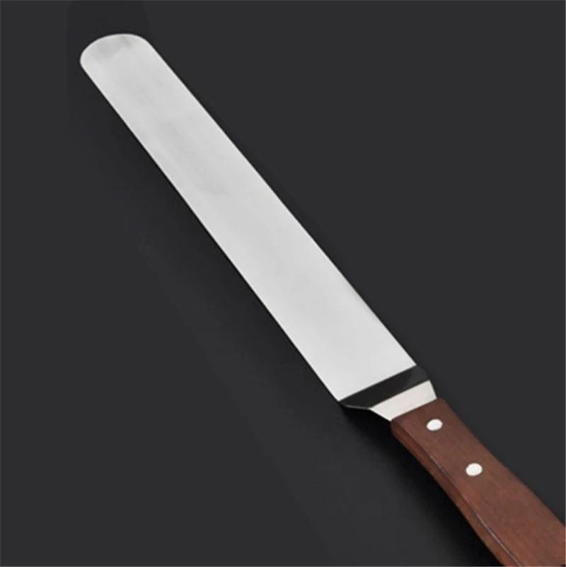 Шпатель для украшения тортов угловой шпатель глазировки 4/6/8/10 дюйма из