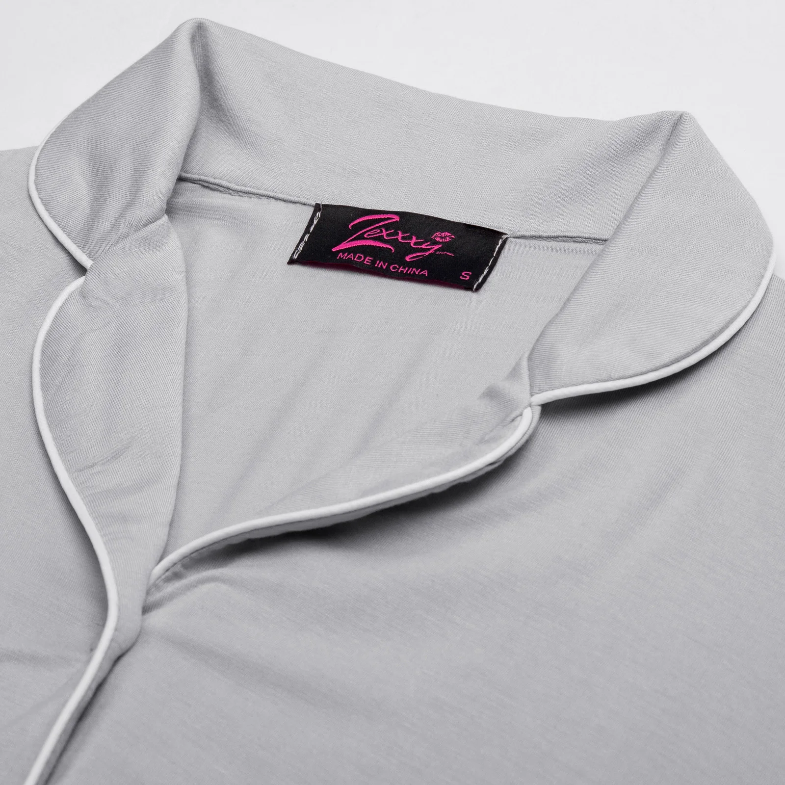 Zexxxy Женская Удобная мягкая Пижама с коротким рукавом платье из модала хлопок v