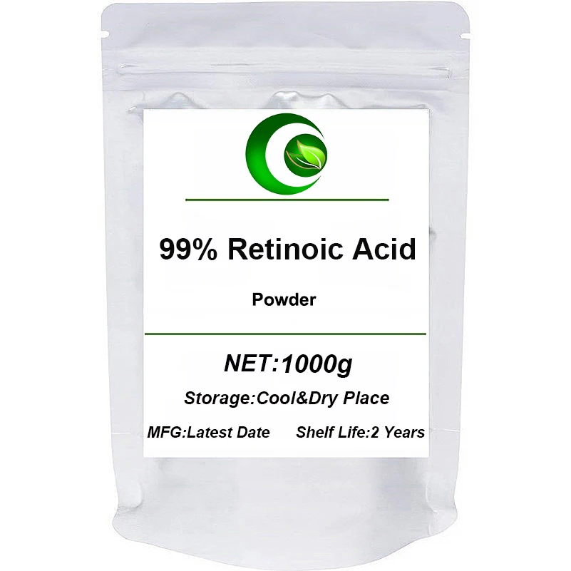 

99% Retinoic Acid Powder Facial Shimmer Brighten Skin Tone, Treat Acne and Reduce Wrinkles