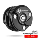 Велосипедный мини-замок ROCKBROS, защита от кражи, высокая защита от сверл, аксессуары для горных велосипедов