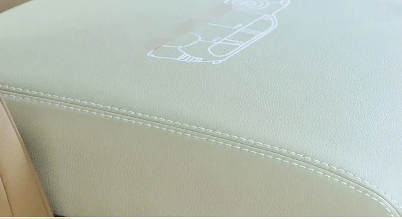 Кожаный Автомобильный центральный подлокотник защитный чехол для Toyota Land Cruiser 200