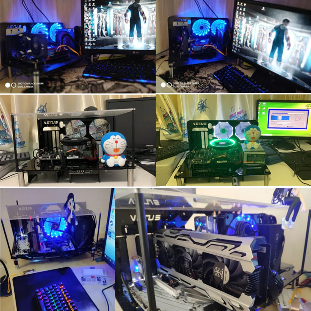 Акриловый чехол для компьютера сделай сам игрового с водяным охлаждением