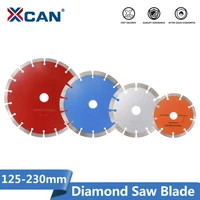 xcan diamond saw blade 125155190230mm angle grinder dry wet cutter disc for tile stone circular saw blade