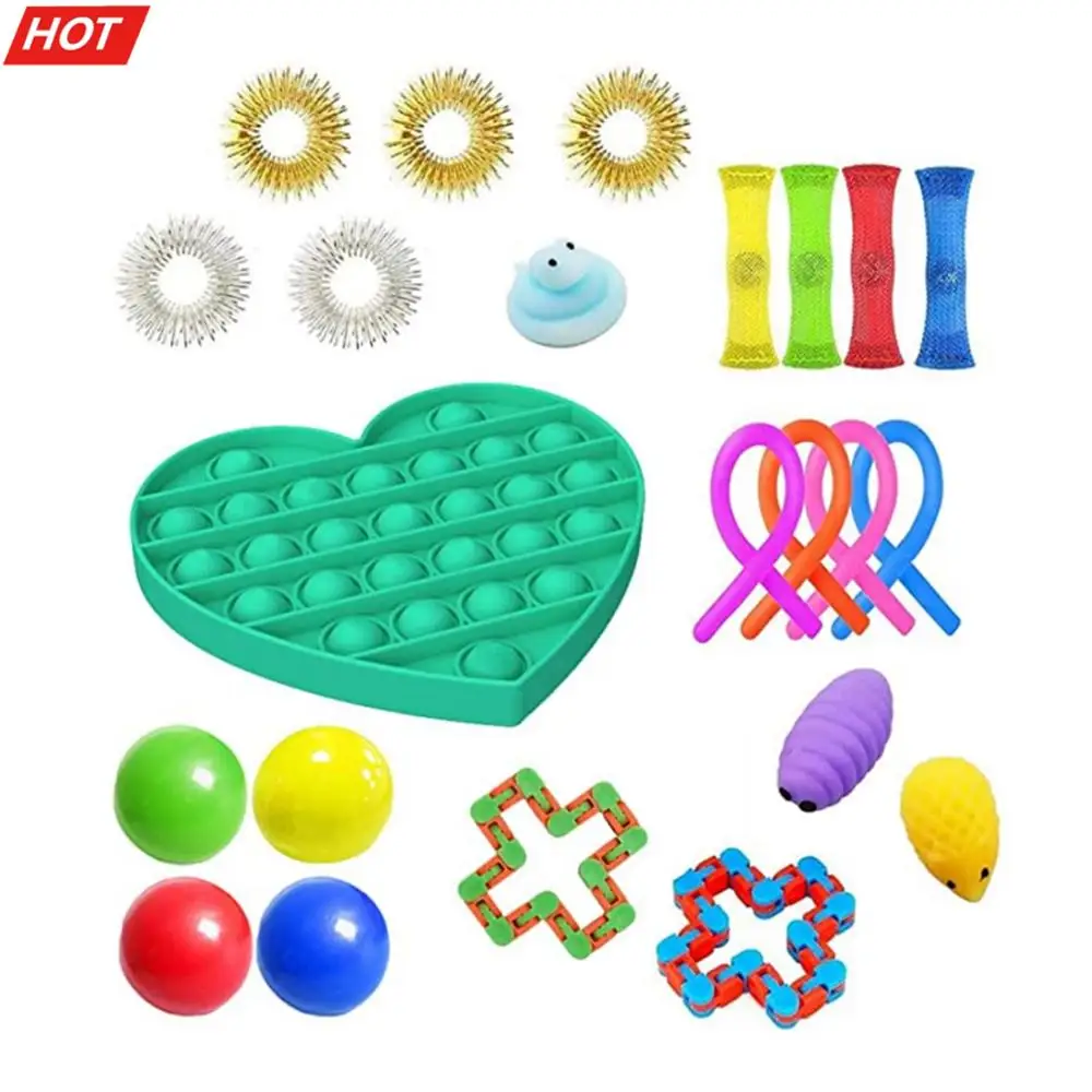 

23 шт., детский игрушечный фиджет для Терапии Аутизма