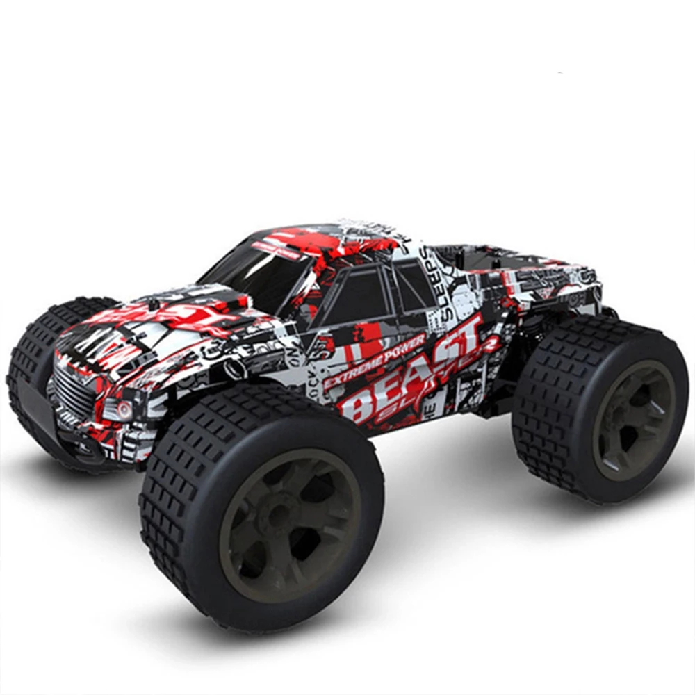 

New 2.4G 4Ch Rock Driving Car Big Remote Control Car Model Off-Road Vehicle Toy Wltoys Radio Controled Toys Kids Child's Gift