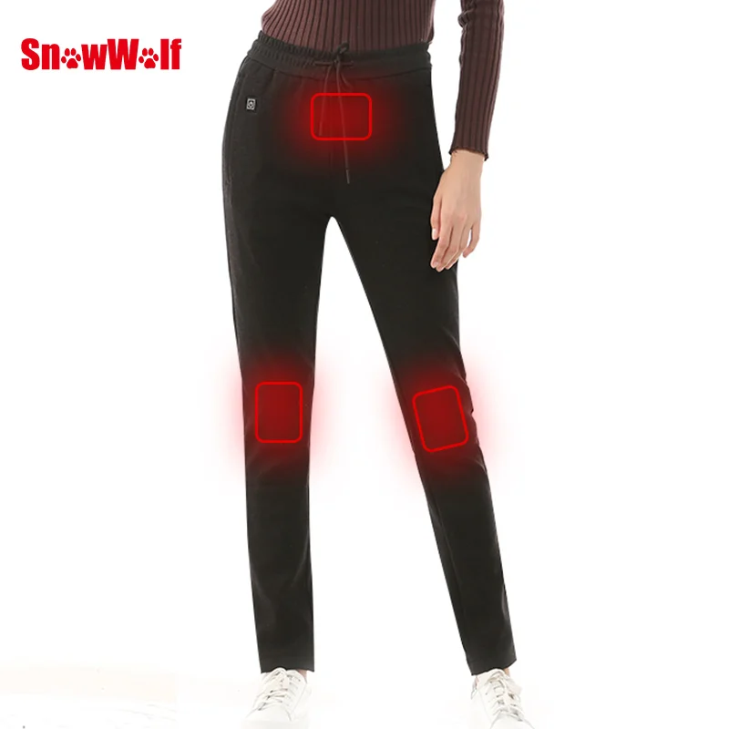 Мужские и женские зимние уличные походные брюки с подогревом зарядкой от Usb