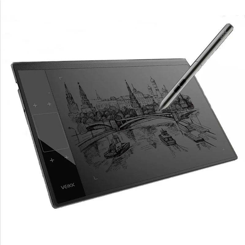Планшет Графический VEIKK A30 10 дюймов 5080LPI 8192|ЖК-экраны и панели для планшетов| |