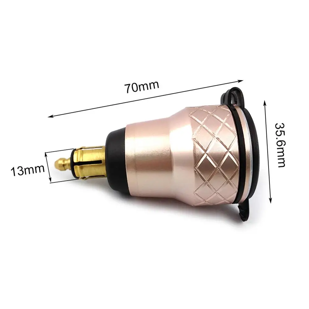 

Quick Charger 3.0 USB Charger Waterproof Dual USB Car Motocycle Charger LED Display For BMW F800GS R1250GS R1200GS Dropshipping