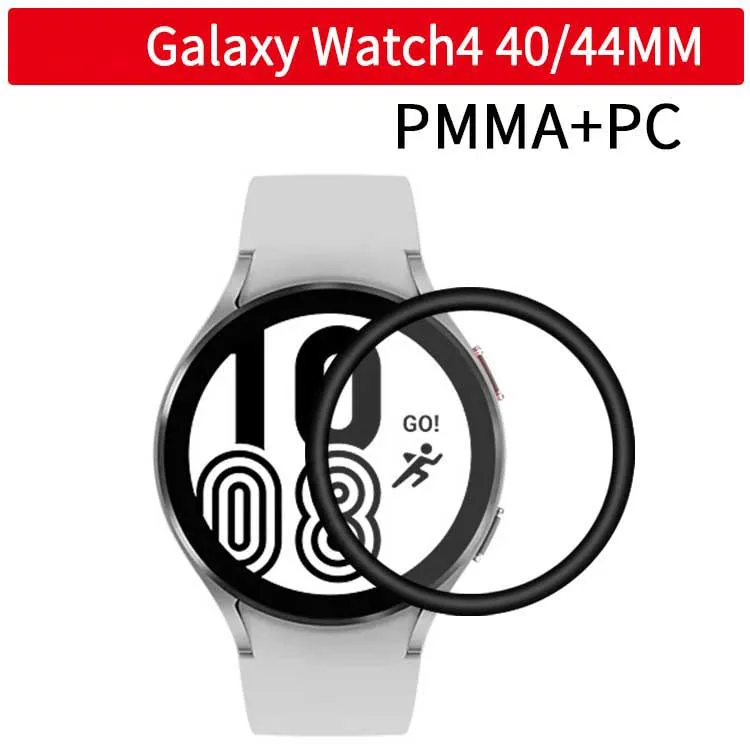 

3pcs Screen Protective Film for Galaxy Watch4 40mm 44mm / Watch 4 Classic 42mm 46mm Full Coverage Composite Material Protector