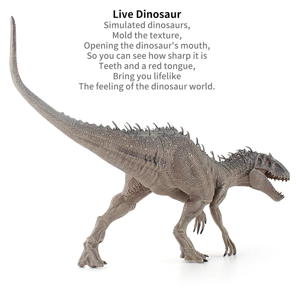 

Simulation Dinosaur Model To Big Size Jurassic Indominus Rex Animal Plastic PVC Action Figure Collection Doll Toy For Children