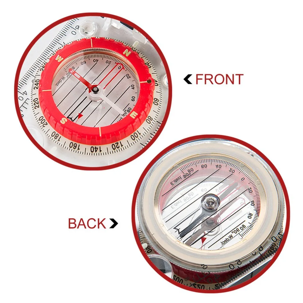 

Multifunctional Luminous Compass With LED Light Waterproof Hiking Climbing Compass Portable Handheld Outdoor hiking