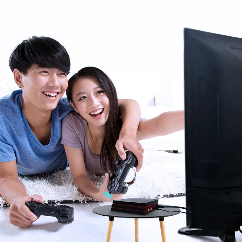 Data Frog Ретро игровая консоль с 2 4G беспроводным контроллером 600 Hdmi видео