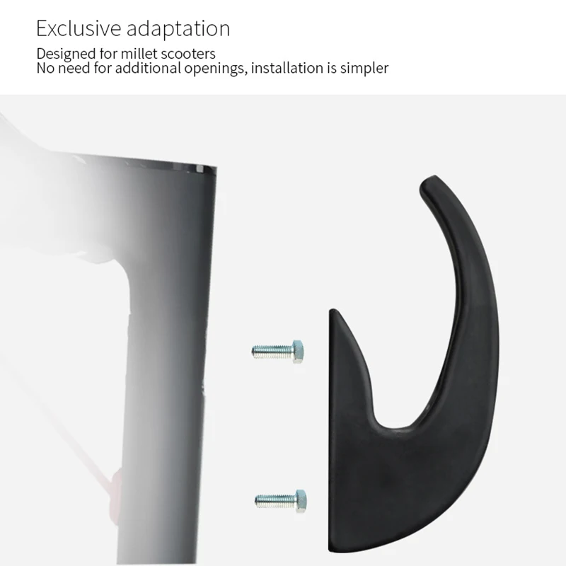 Практичный передний крючок для скутера Xiaomi M365, аксессуары для электрического скутера, портативная энергосберегающая легкая вешалка для скутера