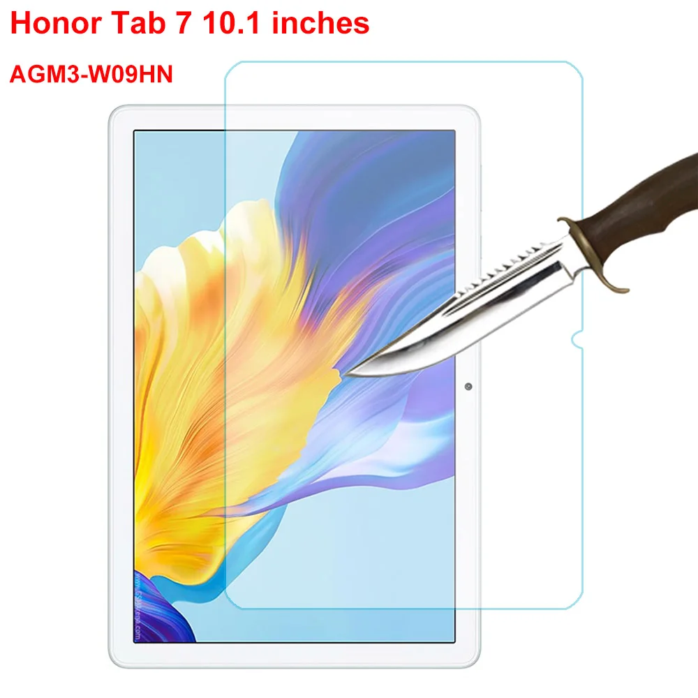 

Tempered glass screen protector for Huawei Honor tab 7 10.1'' AGM3-W09HN tablet protective films Clear Screen Cover