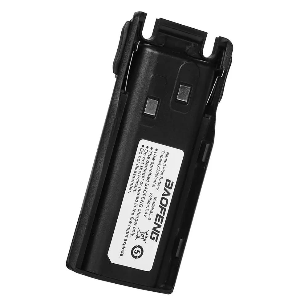 BaoFeng UV 82L Батарея для Baofeng UV82L UV82 UV82X UV82C UV8 UV8D двухстороннее радио BL 8 7 4 V 2000 ма