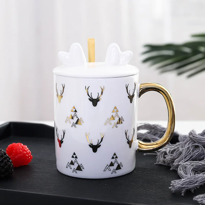 2019 новый подарок на Рождество керамическая креативная кружка чайная чашка