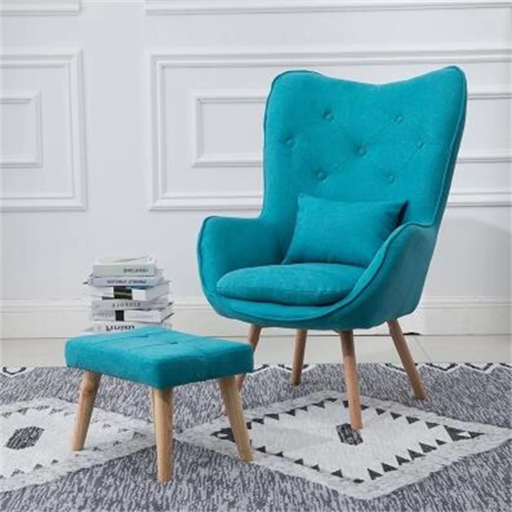 Скандинавская гостиная одноместный диван стул для балкона эргономичное