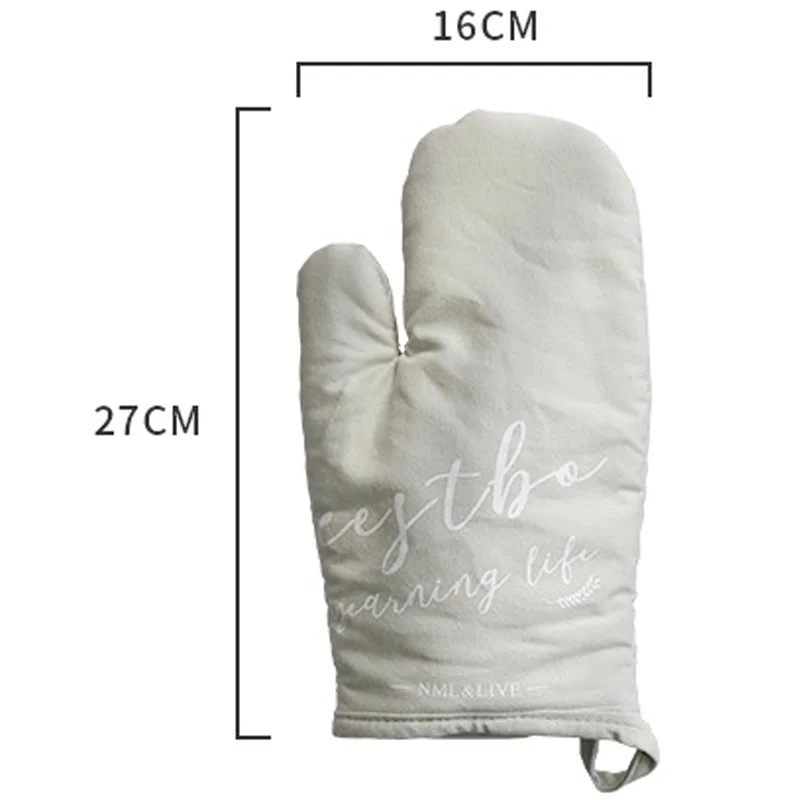 Креативные перчатки для духовки из хлопка микроволновой печи термостойкие