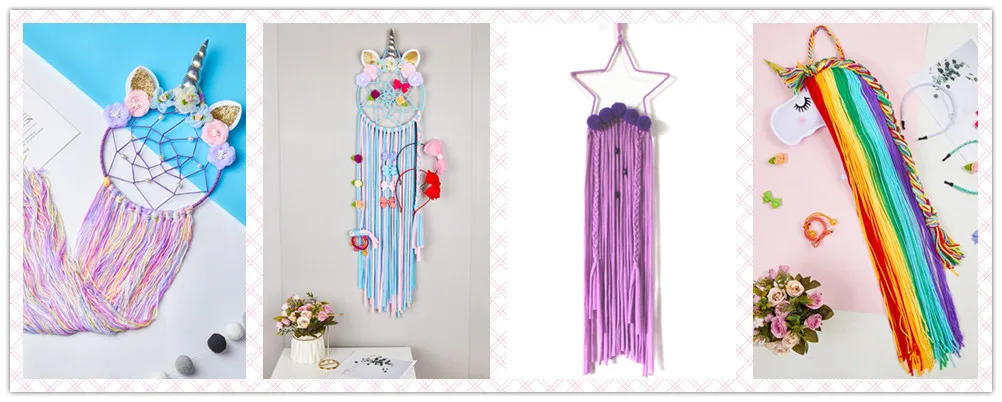 Органайзер для хранения в виде единорога, заколки для волос, аксессуары для волос