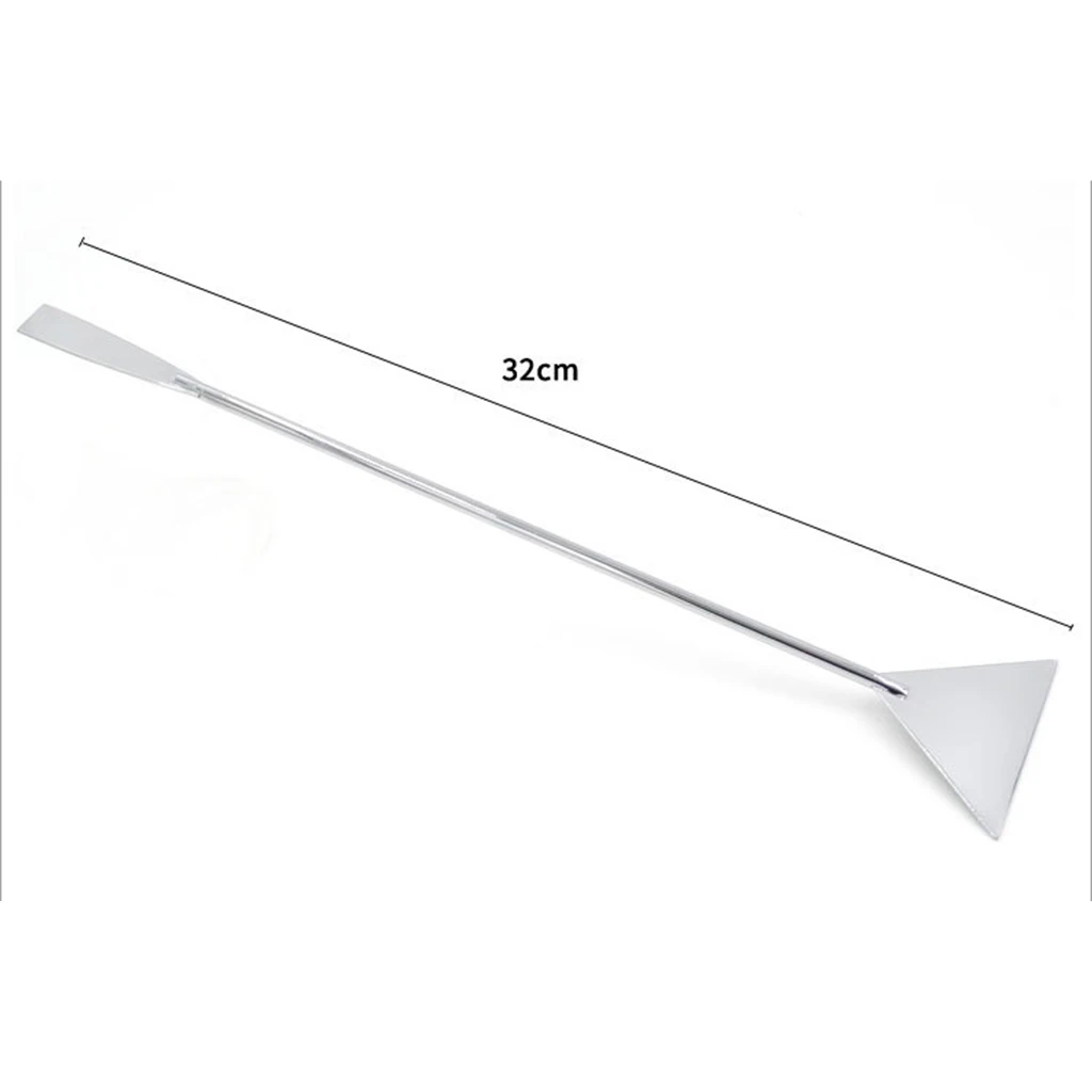 

1 х лопатка из нержавеющей стали для выравнивания песка в аквариуме для живых водных растений