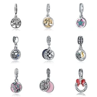 diy bracelet arbre de vie charms princess bijoux silver perfumes mujer originales necklace charm jewelry beads