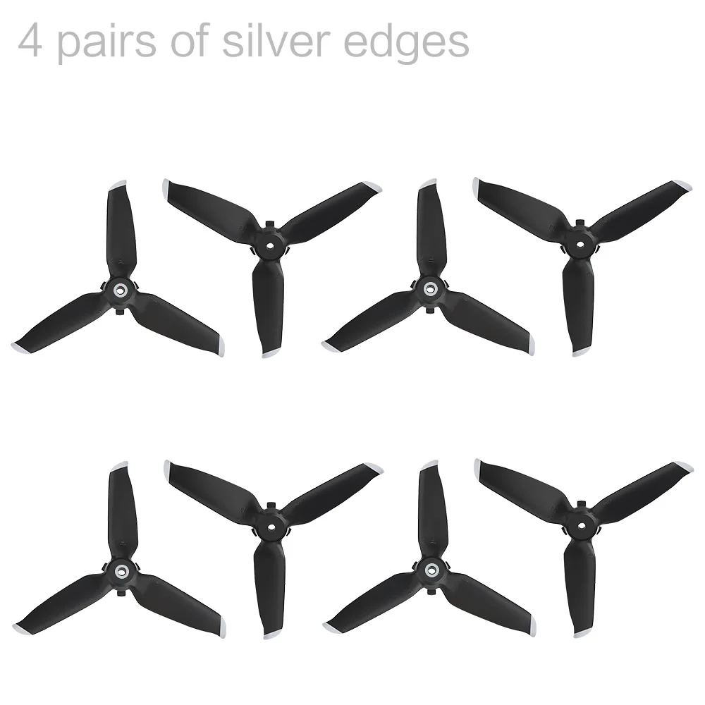 4pcs FPV Combo Drone Three Leaves Propellers for DJI Propeller Quick Release Blade Props Noise Reduction Accessoires | Электроника