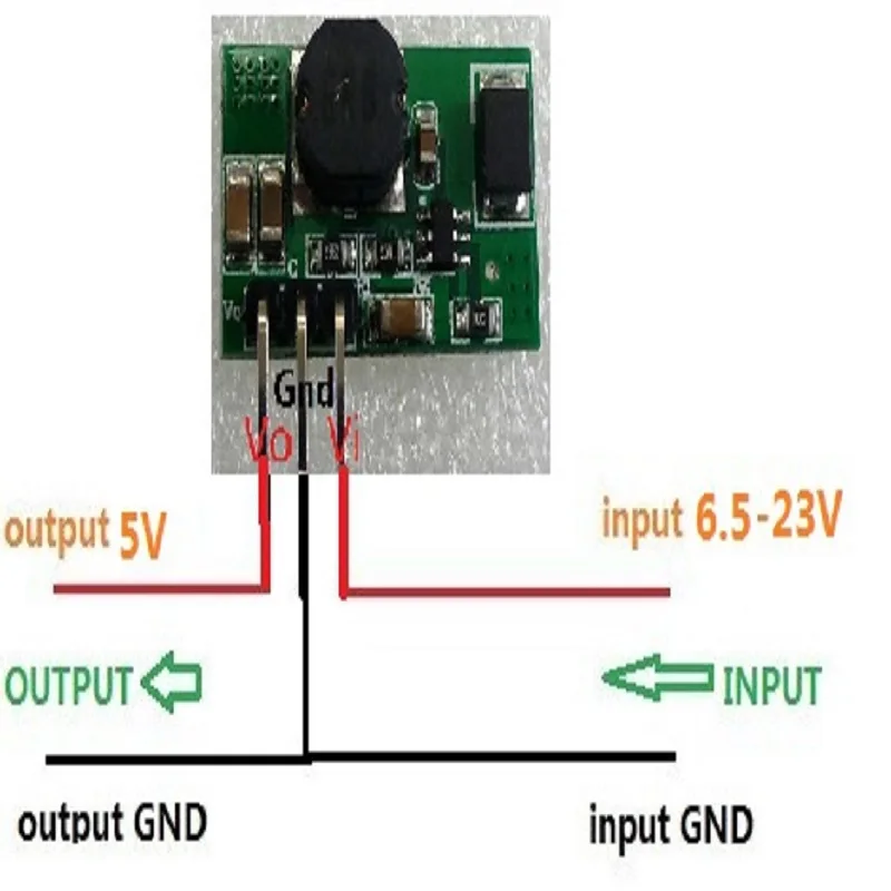 2 шт. небольшого размера! Понижающий преобразователь для Arduino Breadboard raspberry pi MCU от 12