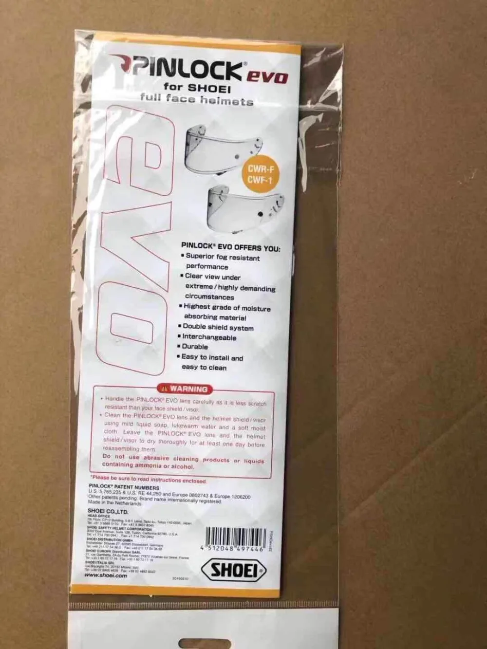 Прозрачный противотуманный патч для мотоциклетного шлема универсальный