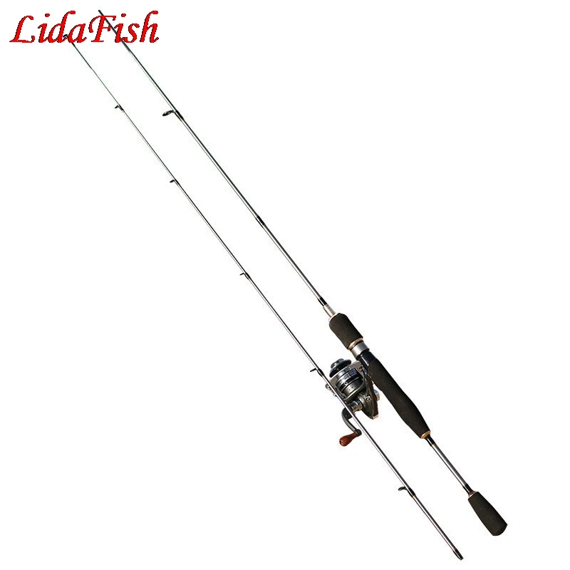 Гибкий прутковый стержень 1 8 м Сверхлегкий Спиннинг приманка 2 Секции