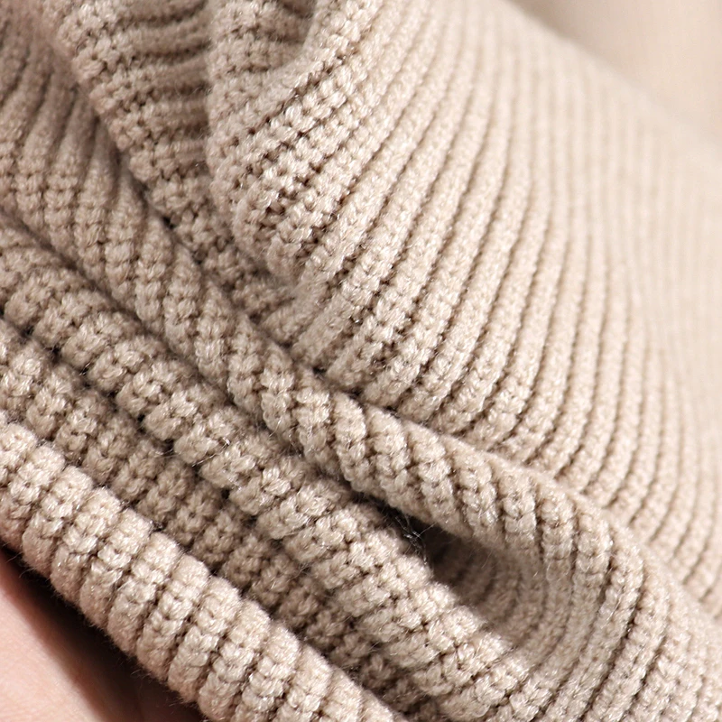 Женское длинное трикотажное платье GIGOGOU плотное теплое прямое платье-водолазка в